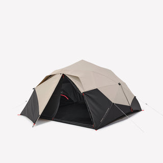 Campingtelt i polybomuld 3 personer, 2 Seconds Easy