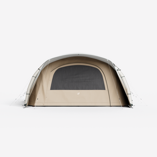 Oppusteligt campingtelt til 6 personer med 3 kabiner, Fresh & Black, Air Seconds 6.3