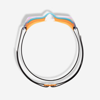 Svømmebriller Bfit One Size anti-dug med spejlglas Fire