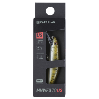 Agn MINNOW WXM MNWFS 70 US YAMAME til rovfiskeri