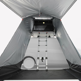 Tilkoblet fortelt til hardtop-tagtelt 2 personer Quechua x NaitUp
