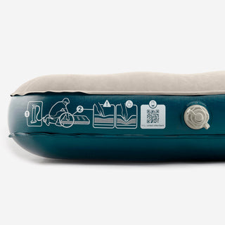Oppustelig madras til camping, 1 person, 190 × 70 cm, Air Basic