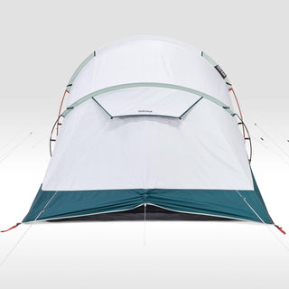 Campingtelt til 4 personer med 2 kabiner, Fresh & Black, Arpenaz 4.2