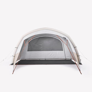 Oppusteligt campingtelt til 6 personer med 3 kabiner, Fresh & Black, Air Seconds 6.3 XXL