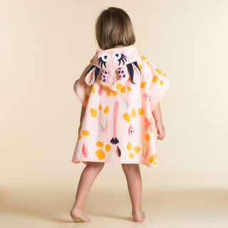 Badeponcho Print Giraf Børn