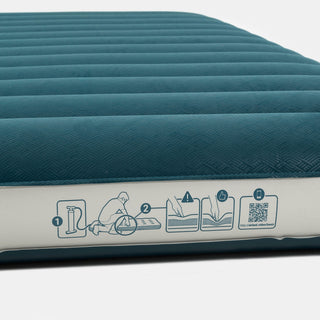 Oppustelig campingmadras til 2 personer, 200 × 140 cm, Air comfort