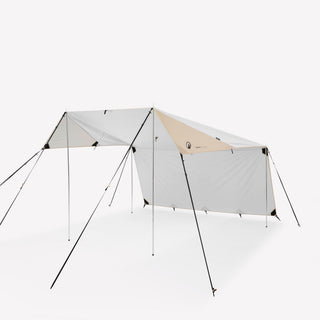 Multifunktionelt læskur Camping Fresh XL med 4 stænger