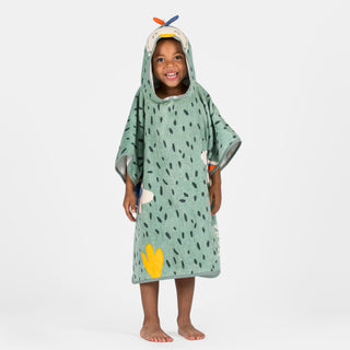 Badeponcho Papegøje Baby