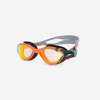 Svømmebriller spejlglas Speedo Biofuse 2.0 sort-orange