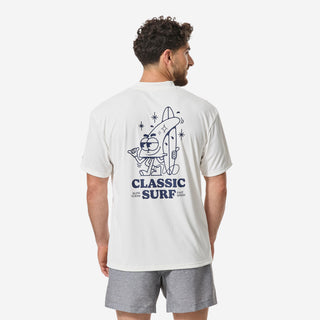 UV-beskyttende surf-t-shirt løs pasform UPF50+, UV>95% herre