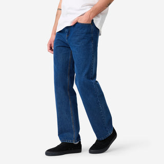 Skateboard-jeans DN900 i kraftig bomuld, lige, løs pasform "Relaxed"