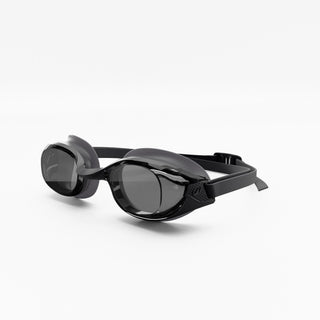 Svømmebriller Bfit One Size anti-dug med spejlglas Fire