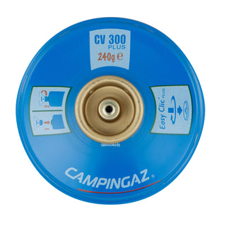 Gaspatron til gasblus med ventil 240 g, CV 300+