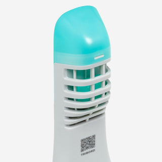 Easybreath snorkelmaske XS/børn (6-10 år) med etui, røgfarvet glas