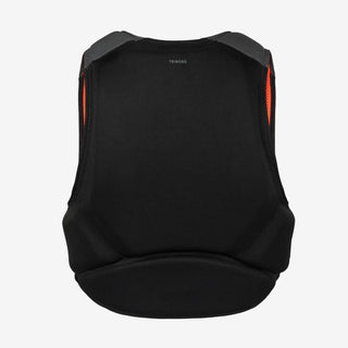 Kort beskyttelsesvest mod stød med 50N opdrift 500