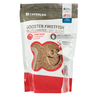 Foderblanding GOOSTER FIRSTFISH STRAWBERRY til stationært fiskeri