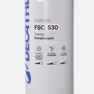 Sæt med 12 fjerbolde til badminton, med fjer FSC 530 SPEED 77