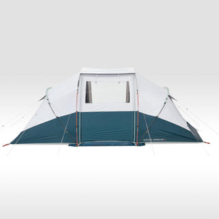 Campingtelt til 4 personer med 2 kabiner, Fresh & Black, Arpenaz 4.2