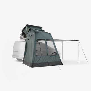 Tilkoblet fortelt til hardtop-tagtelt 2 personer Quechua x NaitUp