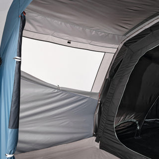 Campingtelt til 5 personer med 2 kabiner, Fresh & Black, Arpenaz 5.2