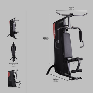 Home Gym-maskine Compact 900 bodybuilding