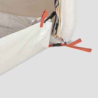 Opholdstelt med oppustelig struktur AIR SECONDS Base Connect Fresh 6 personer