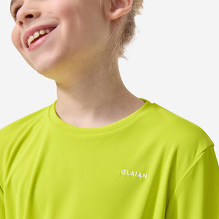 UV-beskyttende t-shirt UPF50+, UV>95% børn