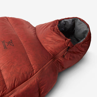 Sovepose til trekking 10°C i dun, let og kompakt, MT900