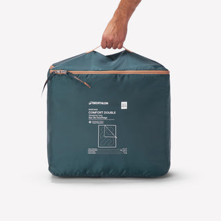 Sovepose til camping 10°C, 2 personer, Comfort