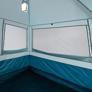 Opholdstelt med stænger Camping Arpenaz Base 6 personer