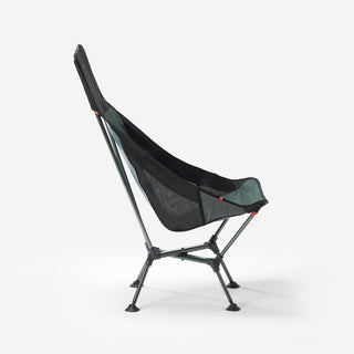 Lav campingstol, ultrakompakt, med høj ryglæn, 900 XL