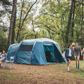 Campingtelt til 6 personer med 3 kabiner, Arpenaz 6.3