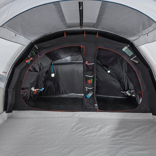 Campingtelt med oppustelig struktur 5 pers. 2 kabiner Air Seconds 5.2 Fresh & Black