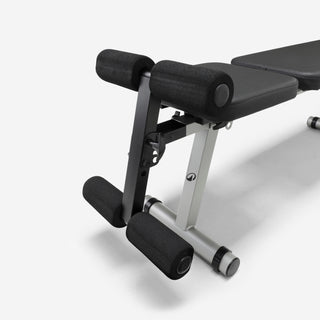 Bodybuildingbænk, sammenklappelig, med hældning/deklination Bench 500