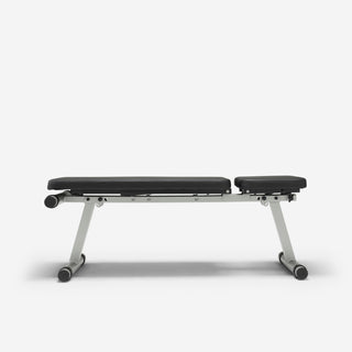 Bodybuildingbænk, sammenklappelig, med hældning/deklination Bench 500