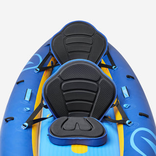 Oppustelig kajak/kano til ture 1-2 personer Tribord 100 Comfort