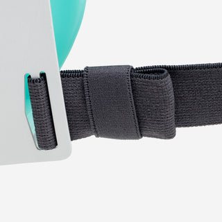 Easybreath snorkelmaske XS/børn (6-10 år) med etui, røgfarvet glas