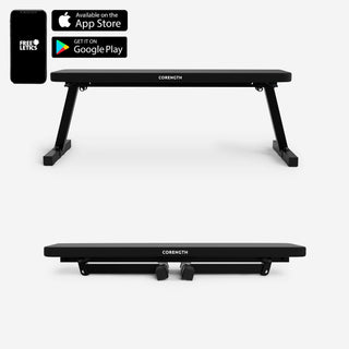 Sammenklappelig bodybuildingbænk BENCH 100
