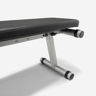 Bodybuildingbænk, sammenklappelig, med hældning/deklination Bench 500