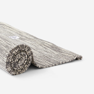 Overtræksmåtte i bomuld til blid yoga 183 cm × 68,4 cm × 4 mm