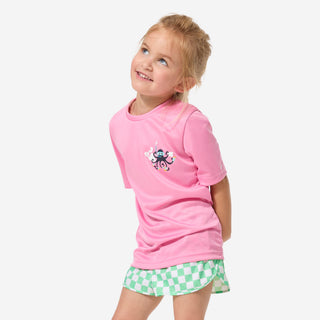 UV-beskyttende t-shirt 100 UPF50+, UV>95% børn