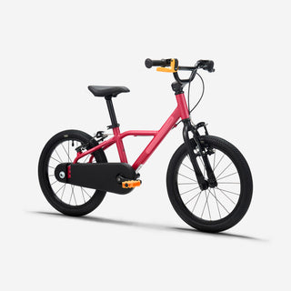 Cykel 16 tommer 4-6 år DISCOVER 900 Beige børn