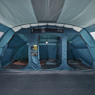 Campingtelt til 6 personer med 3 kabiner, Arpenaz 6.3