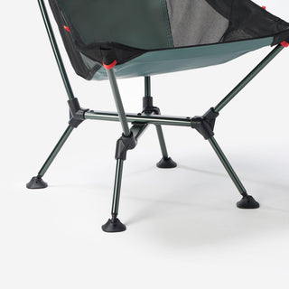 Lav campingstol, ultrakompakt, med høj ryglæn, 900 XL