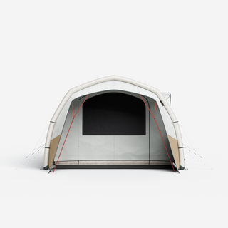 Oppusteligt campingtelt til 4 personer med 2 kabiner, Fresh & Black, Air Seconds 4.2 XXL