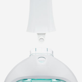 Easybreath snorkelmaske XS/børn (6-10 år) med etui, røgfarvet glas