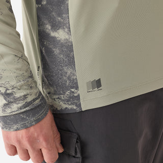 Anti-UV fiskerbluse 500 med hætte UPF 50+