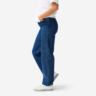 Skateboard-jeans DN900 i kraftig bomuld, lige, løs pasform "Relaxed"
