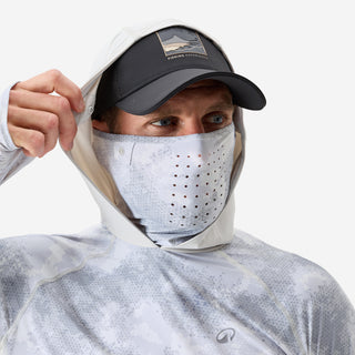 Anti-UV fiskehættetrøje 900 Cooling, med hætte og krave UPF 50+