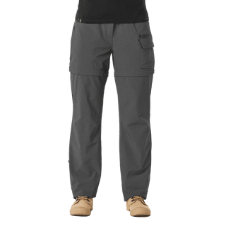 Zip-up bukser, Trekking TRAVEL900, Grå, Dame
